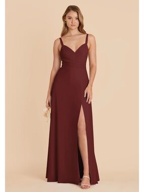 NWT Birdy Grey Deborah Dress Chiffon Cabernet
